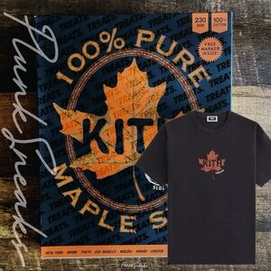 Kith Treats Pure Maple Tee Tee • Black • 2025